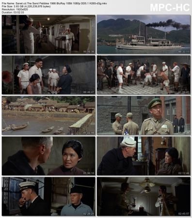 The Sand Pebbles 1966 BluRay 10Bit 1080p DD5.1 H265-d3g