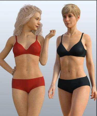 H&amp;C Basic Underwear for Genesis 8 Female(s)