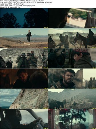 12 Strong 2018 1080p BRRip 1.9 GB - iExTV