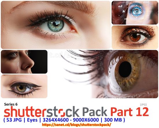 Shutterstock Pack 06: Part 12 (Eyes)