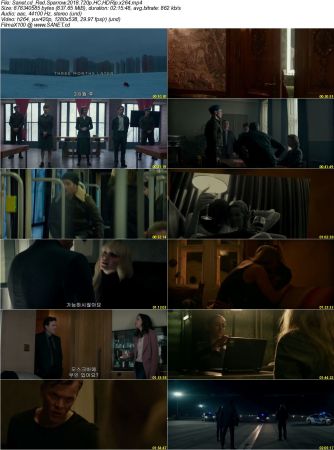 Red Sparrow 2018 720p HC HDRip x264 830MB MP4