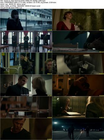 Red Sparrow 2018 1080p HC HDRip x264 2GB MP4