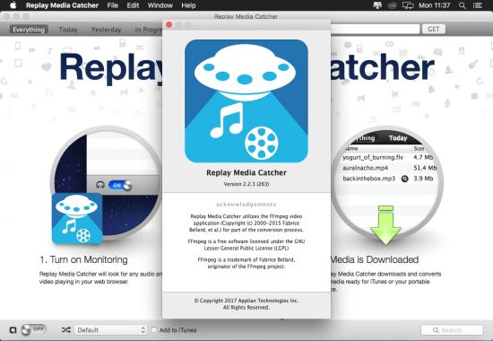 Replay Media Catcher 10.9.5.10 for mac instal free