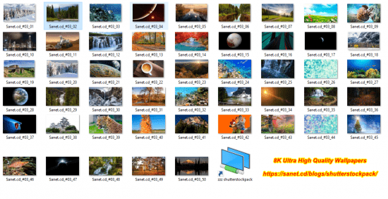 8K Ultra High Quality Wallpapers #003