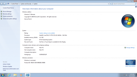 Windows 7 Ultimate Sp1 x64 En-Us ESD April2018 (USB3.0) Pre-Activated