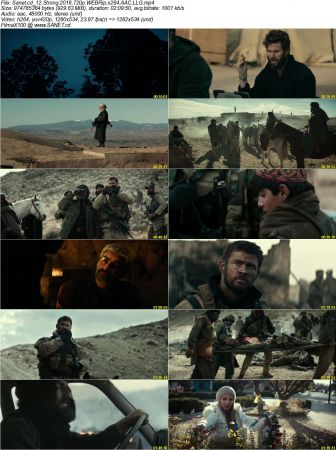 12 Strong 2018 720p WEBRip x264 AAC LLG