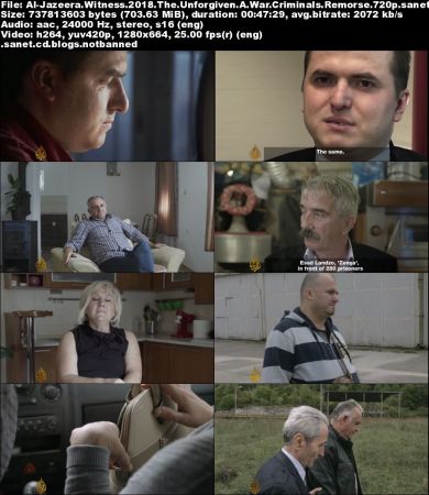 Al-Jazeera Witness - The Unforgiven: A War Criminal's Remorse (2018) 720p HDTV x264 MVGroup