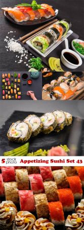 Photos   Appetizing Sushi Set 43