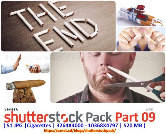 Shutterstock Pack 06: Part 9 (Cigarettes)