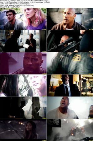 Rampage 2018 720p NEW HDCAM X264 HQMic LLG