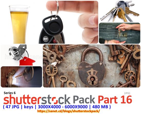 Shutterstock Pack 06: Part 16 (Keys)
