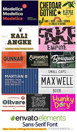 Envato Elements Sans-Serif Font