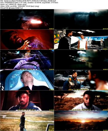 Black Panther 2018 HDTC X264 AC3 128 kbps JALIM