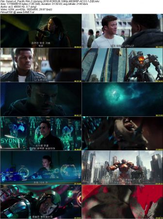 Pacific Rim 2 Uprising 2018 KORSUB 1080p WEBRIP AC3 5.1-Zi$t