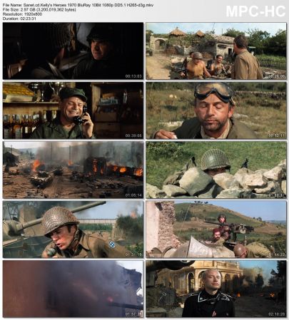 Kellys Heroes 1970 BluRay 10Bit 1080p DD5.1 H265-d3g