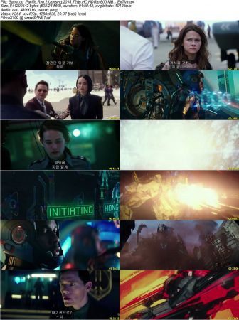 Pacific Rim 2 Uprising 2018 720p HC HDRip 800 MB iExTV