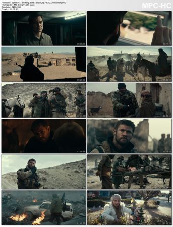 12 Strong 2018 720p BDrip HEVC Omikron