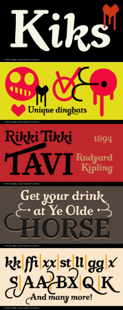 Kiks font family