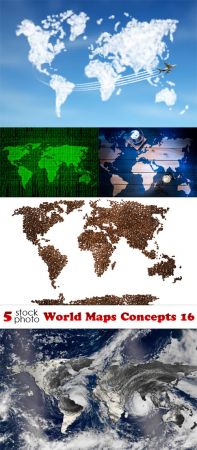 Photos   World Maps Concepts 16
