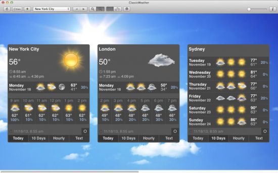 ClassicWeather Premium 2.2.2 Multilingual macOS