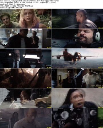 Rampage 2018 720p New HDCAM X264 AC3-Cr@zyTribal