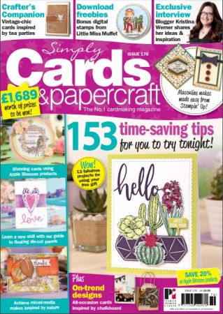 Simply Cards &amp; Papercraft – Issue 176, 2018
