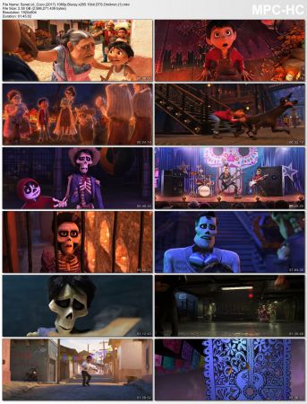 Coco 2017 1080p Bluray x265 10bit DTS Omikron