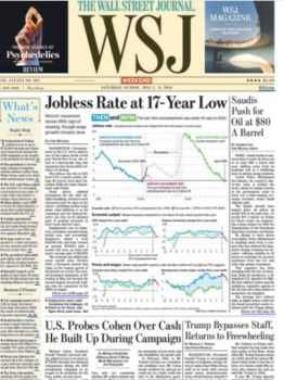  The Wall Street Journal - May 5-6, 2018