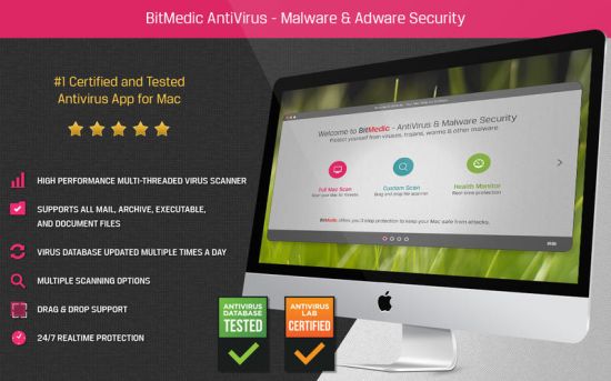 BitMedic AntiVirus Security 2.6 macOS