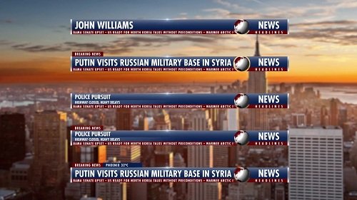 Clean News Lower Thirds 65709 - After Effects Templates