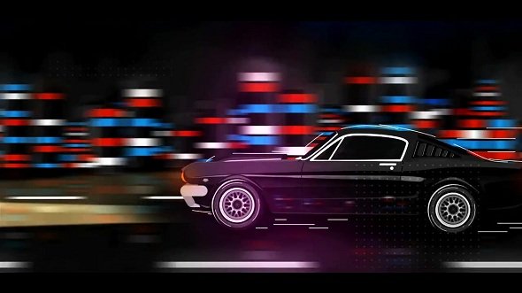 Mustang Cartoon Logo 86705 - After Effects Templates