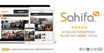 ThemeForest - Sahifa v5.6.7 - Responsive WordPress News Magazine Blog Theme - 2819356
