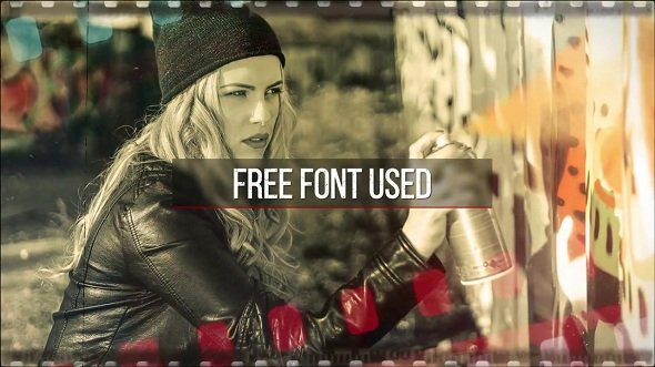Grunge Filmstrip Slideshow 86826 - After Effects Templates