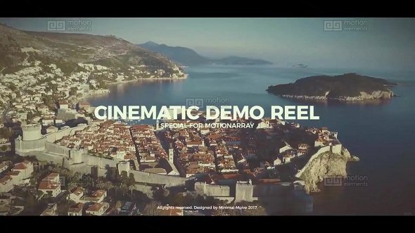Cinematic Demo Reel 10997140 - After Effects Templates