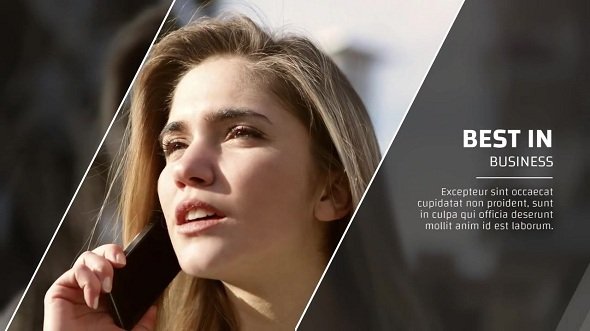 Line &amp; Square - Corporate Promo 87227 - Premiere Pro Templates