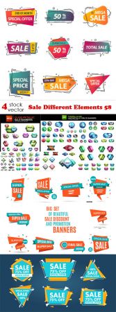 Vectors - Sale Different Elements 58