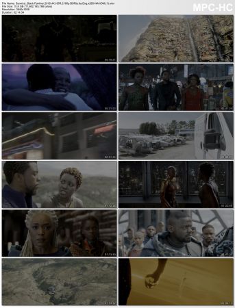 Black Panther 2018 4K HDR 2160p BDRip Ita Eng x265-NAHOM