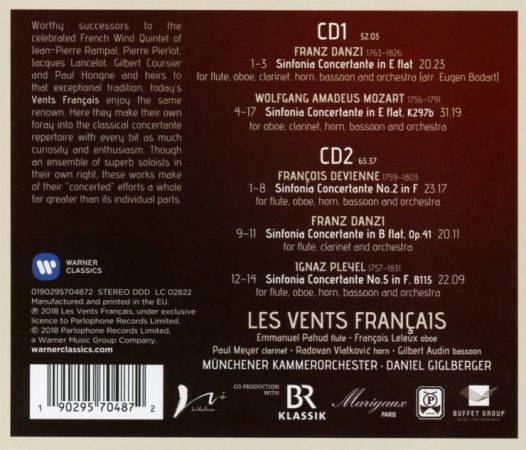Les Vents Francais - Concertante - 2018, FLAC 24-96