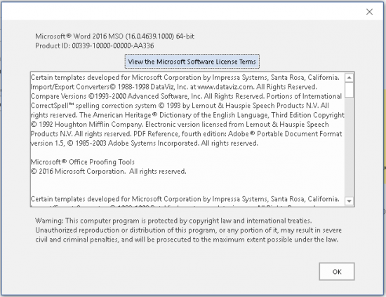  Microsoft Office Professional Plus 2016 (x86x64) v16.0.4639.1000 May2018 Multilanguage
