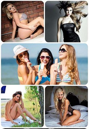 Wallpaper With Beautiful Girls Pack # 002
