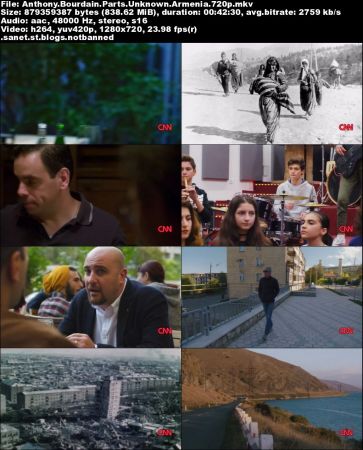 Anthony Bourdain - Parts Unknown: Armenia (2018) 720p HDTV x264-SOIL