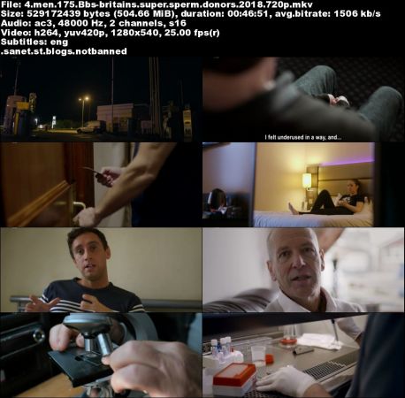 4 Men, 175 Babies: Britain's Super Sperm Donors (2018) 720p HDTV X264-DEADPOOL
