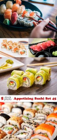 Photos   Appetizing Sushi Set 45