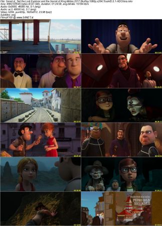 Tad the Lost Explorer and the Secret of King Midas 2017 BluRay 1080p x264 TrueHD 5.1-HDChina