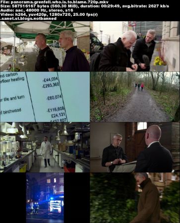 BBC Panorama - Grenfell: Who Is to Blame? (2018) 720p HDTV X264-DEADPOOL