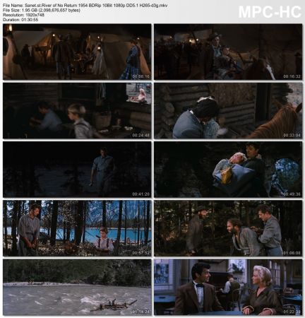 River of No Return 1954 BDRip 10Bit 1080p DD5.1 H265-d3g