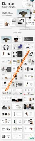 Dante Creative Google Slide Template 2413304
