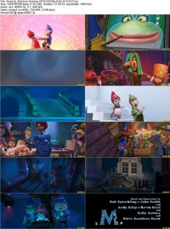Sherlock Gnomes 2018 DVDRip XviD AC3-EVO