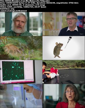 PBS - NOVA Wonders: Can We Make Life? (2018) 720p HDTV x264-DHD