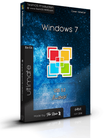 Windows 7 Ultimate Sp1 x64 En-Us ESD May2018 (USB3.0) Pre-Activated